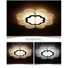 Luminária embutida de metal integrada contemporânea moderna