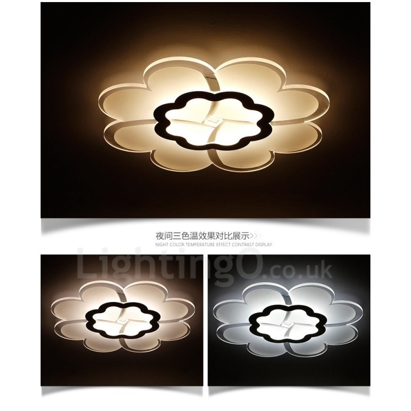 Luminária embutida de metal integrada contemporânea moderna