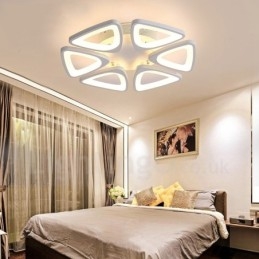6 Luzes Modernas Contemporâneas Integradas de Montagem Embutida