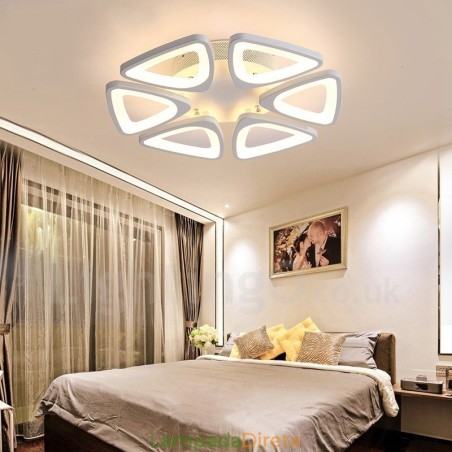 6 Luzes Modernas Contemporâneas Integradas de Montagem Embutida 6 Luzes Modernas Contemporâneas Integradas de Montagem Embutida