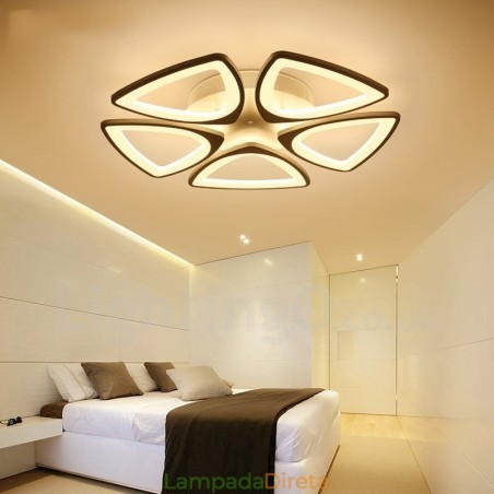5 Luzes Modernas Contemporâneas Integradas de Montagem Embutida 5 Luzes Modernas Contemporâneas Integradas de Montagem Embutida