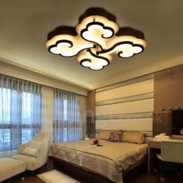 4 Luzes Modernas Contemporâneas Integradas de Montagem Embutida