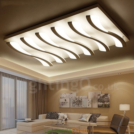 6 Luzes Modernas Contemporâneas Integradas de Montagem Embutida 6 Luzes Modernas Contemporâneas Integradas de Montagem Embutida