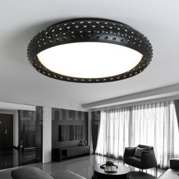 Luminária embutida de metal integrada contemporânea moderna