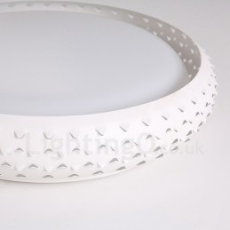 Luminária embutida de metal integrada contemporânea moderna