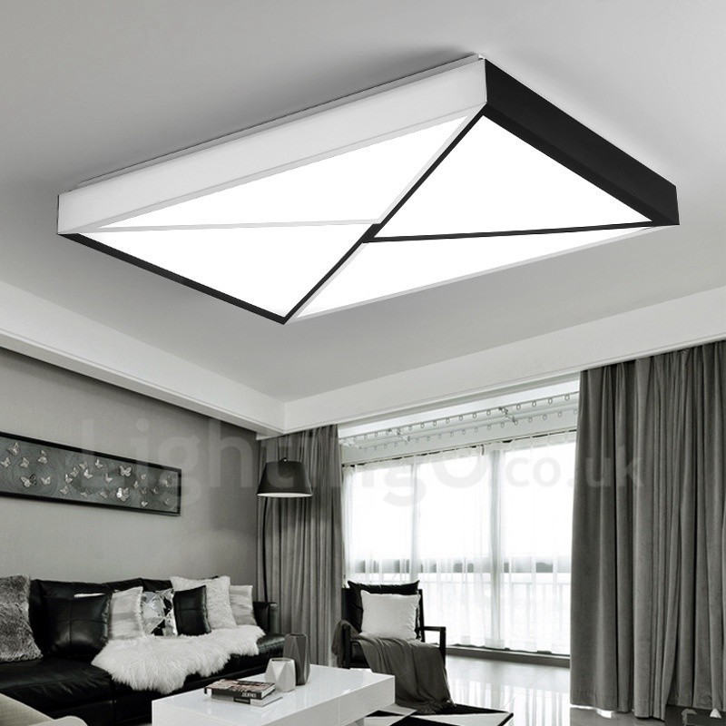 Luminária embutida de metal integrada contemporânea moderna