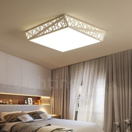 Luminária embutida de metal integrada contemporânea moderna