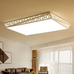 Luminária embutida de metal integrada contemporânea moderna