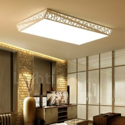 Luminária embutida de metal integrada contemporânea moderna