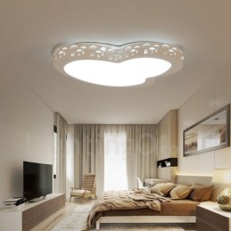 Luminária embutida de metal integrada contemporânea moderna