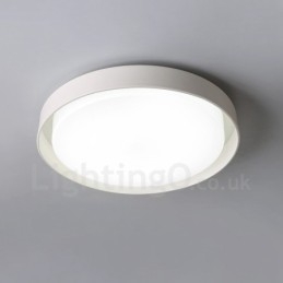 Luminária embutida de metal integrada contemporânea moderna