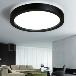 Luminária embutida de metal integrada contemporânea moderna
