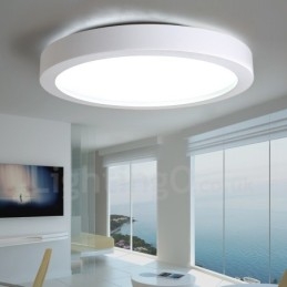 Luminária embutida de metal integrada contemporânea moderna