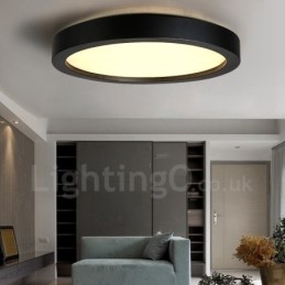 Luminária embutida de metal integrada contemporânea moderna