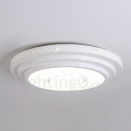 Luminária embutida de metal integrada contemporânea moderna