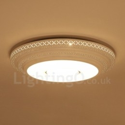 Luminária embutida de metal integrada contemporânea moderna