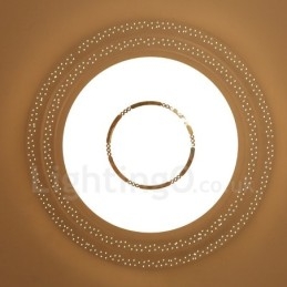 Luminária embutida de metal integrada contemporânea moderna