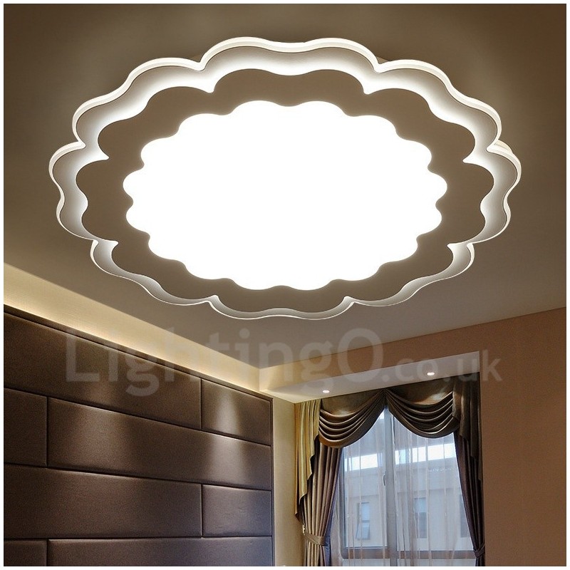 Luminária embutida de metal integrada contemporânea moderna