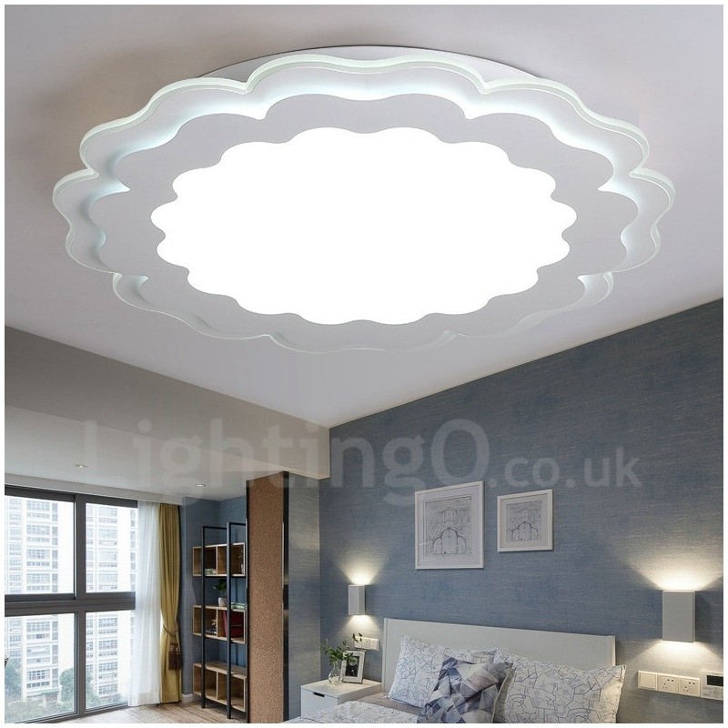 Luminária embutida de metal integrada contemporânea moderna