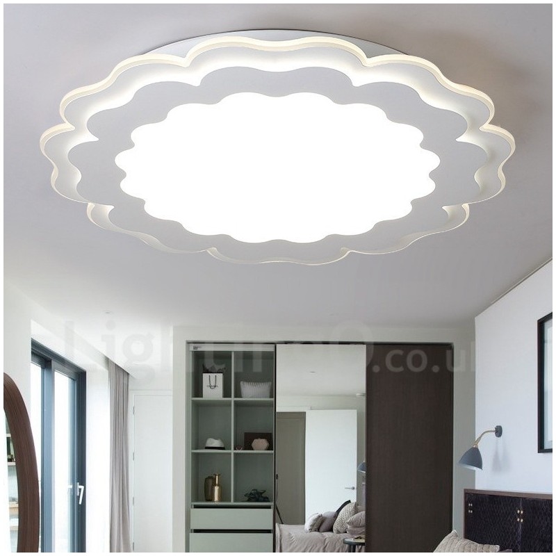 Luminária embutida de metal integrada contemporânea moderna