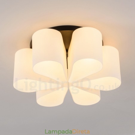 6 Luzes Rustic Lodge Integradas Luzes de Montagem Embutida 6 Luzes Rustic Lodge Integradas Luzes de Montagem Embutida