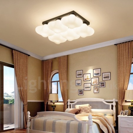 6 Luzes Rustic Lodge Integradas Luzes de Montagem Embutida 6 Luzes Rustic Lodge Integradas Luzes de Montagem Embutida