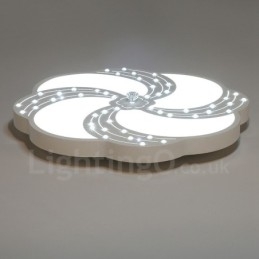 Luminária embutida de metal integrada contemporânea moderna