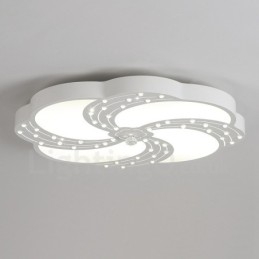 Luminária embutida de metal integrada contemporânea moderna