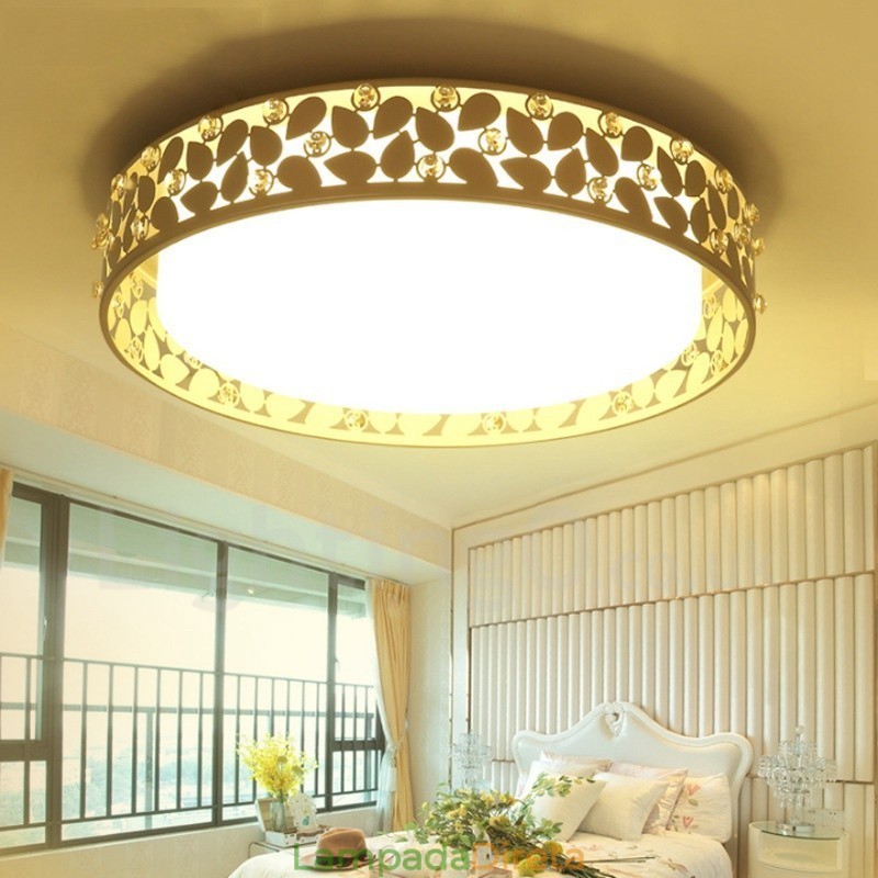 Luminária embutida de metal integrada contemporânea moderna
