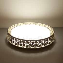 Luminária embutida de metal integrada contemporânea moderna
