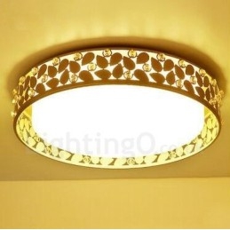 Luminária embutida de metal integrada contemporânea moderna