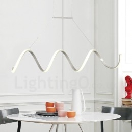 Luminária pendente integrada moderna e contemporânea