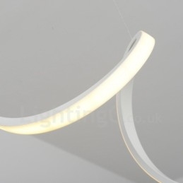 Luminária pendente integrada moderna e contemporânea