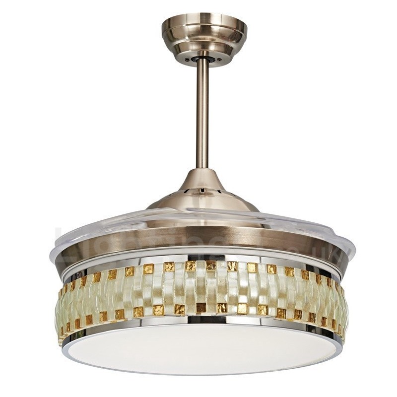 Ventilador de teto invisível moderno e contemporâneo Ventiladores de teto