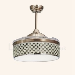 Ventilador de teto invisível moderno e contemporâneo Ventiladores de teto