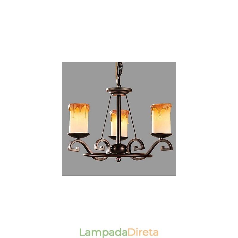 Estudo O Antigo Candelabro De Ferro
