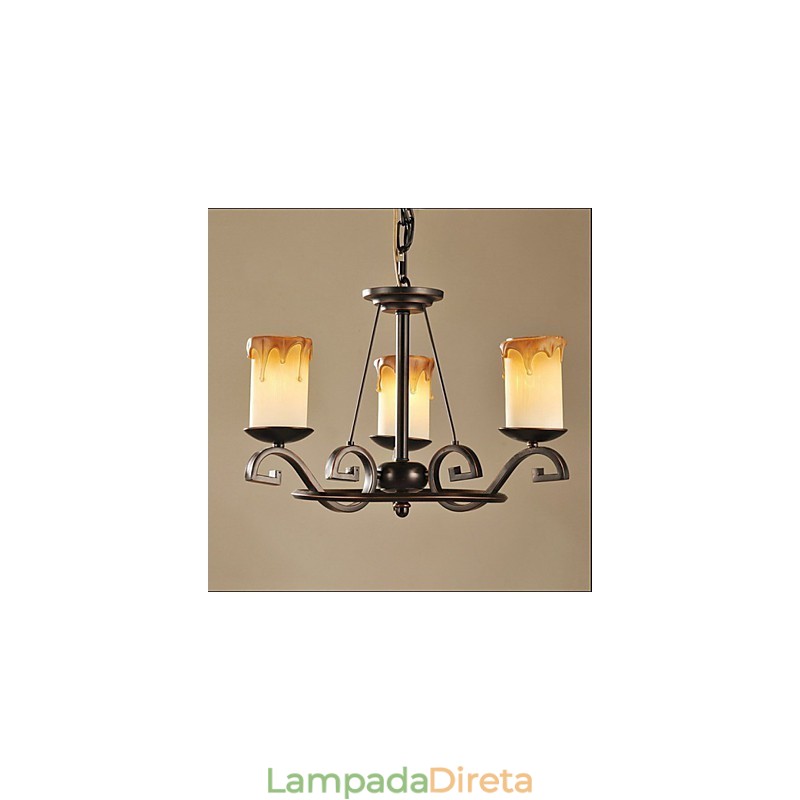 Estudo O Antigo Candelabro De Ferro