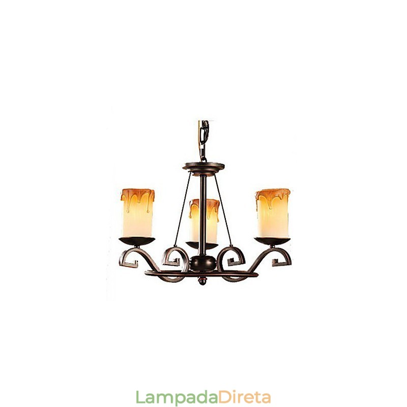 Estudo O Antigo Candelabro De Ferro
