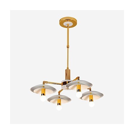 Lustre Mini Estilo Tradicional Clássico Moderno Contemporâneo de 4 Luzes Lustre Mini Estilo Tradicional Clássico Moderno Contemporâneo de 4 Luzes
