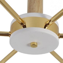 Lustre Mini Estilo Tradicional Clássico Moderno Contemporâneo de 4 Luzes