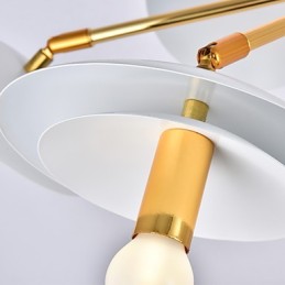Lustre Mini Estilo Tradicional Clássico Moderno Contemporâneo de 4 Luzes