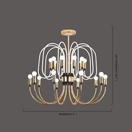 Lustre Contemporâneo Moderno Lustre Personalizado