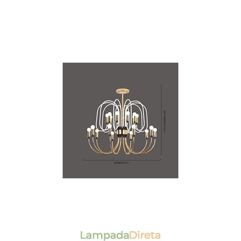 Lustre Contemporâneo Moderno Lustre Personalizado