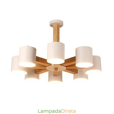 8 Luzes Lustre Moderno Contemporâneo Tradicional Clássico Vintage Country Madeira Característica para Madeira 8 Luzes Lustre Moderno Contemporâneo Tradicional Clássico Vintage Country Madeira Característica para Madeira
