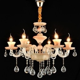 Moderno Contemporâneo Tradicional Clássico Galvanizado Característica para Cristal Mini Estilo Lustre de Metal