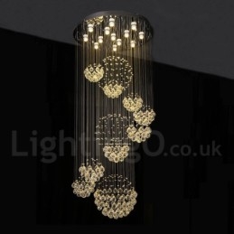 Comprimento extra 5 metros cristal longo gota teto pingente luz lustre moderno casa pendurado iluminação lustre lâmpadas luminárias