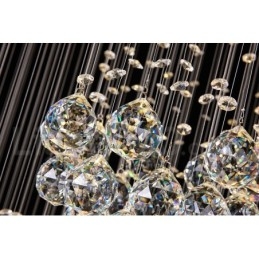 Comprimento extra 5 metros cristal longo gota teto pingente luz lustre moderno casa pendurado iluminação lustre lâmpadas luminárias
