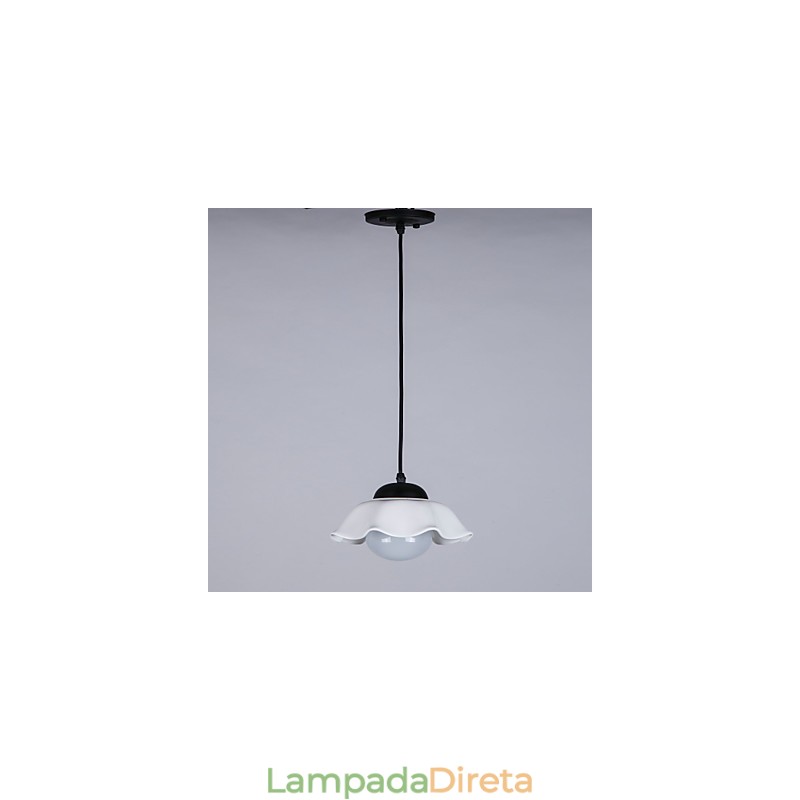 Pintura rústica de chalé para designers, lustre de 2 lâmpadas em metal para lojas internas