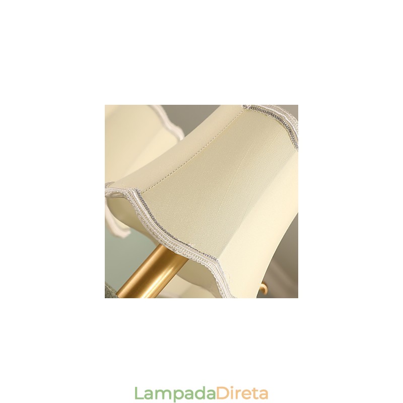 Lustre todo em cobre Lustre decorativo jade OP0