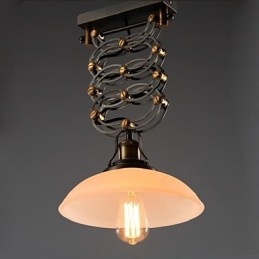 American Countryside Loft Estilo Pendente Luz Tesoura de Ferro Forjado Luzes de Decoração de Loja Luz